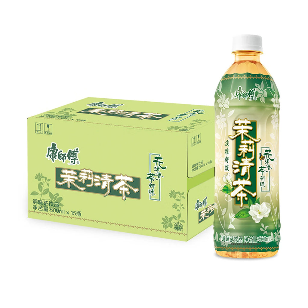 康师傅茉莉清茶 15*500ml整箱，保质期到明年6月